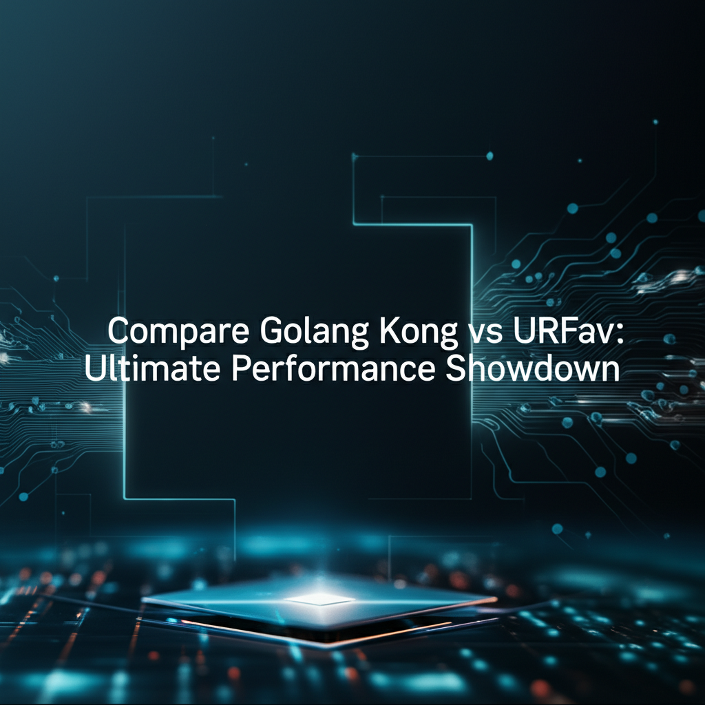 Compare Golang Kong vs URFav: Ultimate Performance Showdown