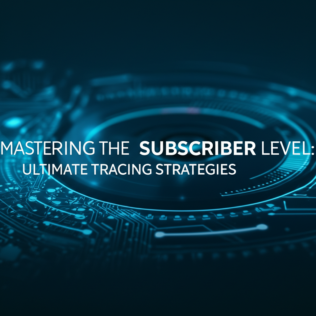Mastering the subscriber dynamic level: Ultimate Tracing Strategies