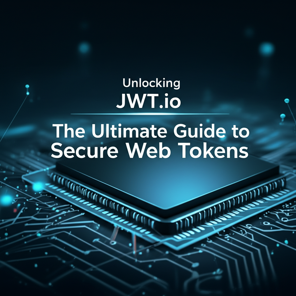 Unlocking JWT.io: The Ultimate Guide to Secure Web Tokens