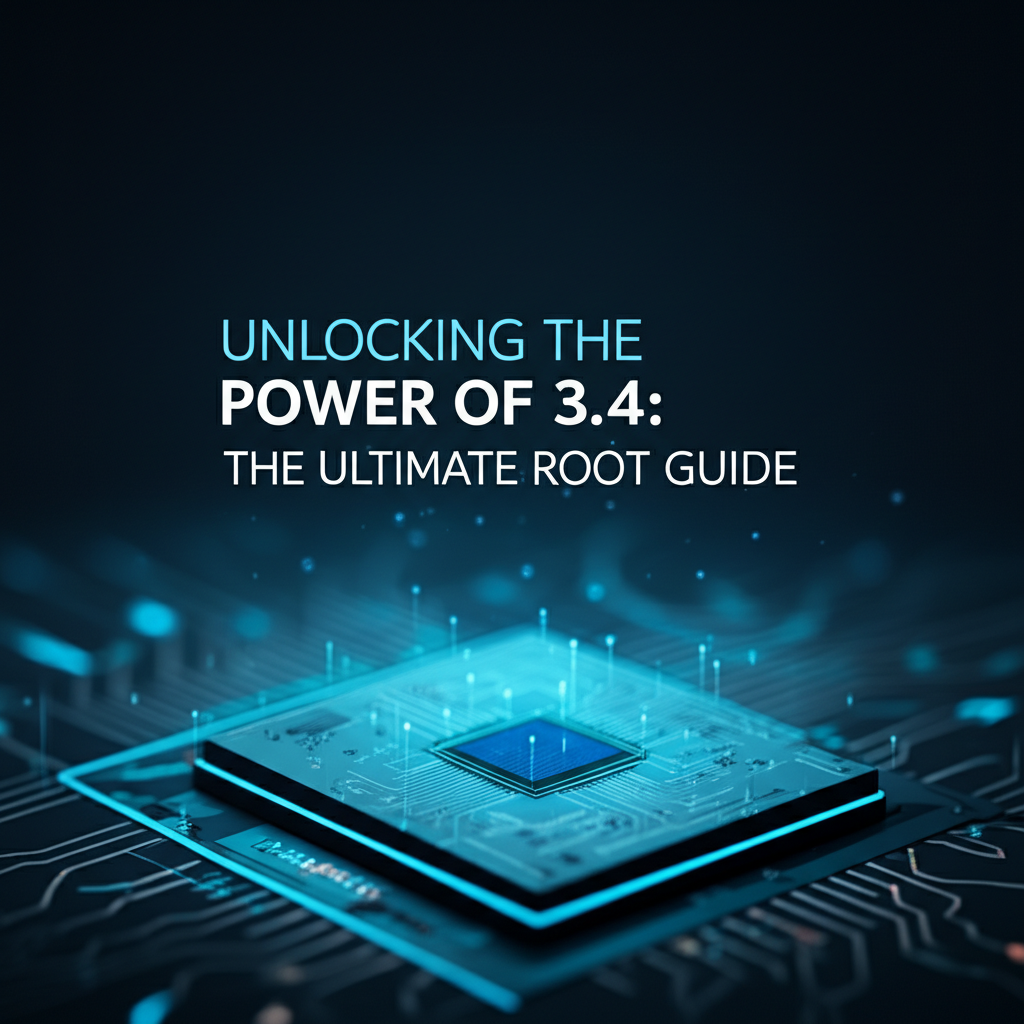 Unlocking the Power of 3.4: The Ultimate Root Guide