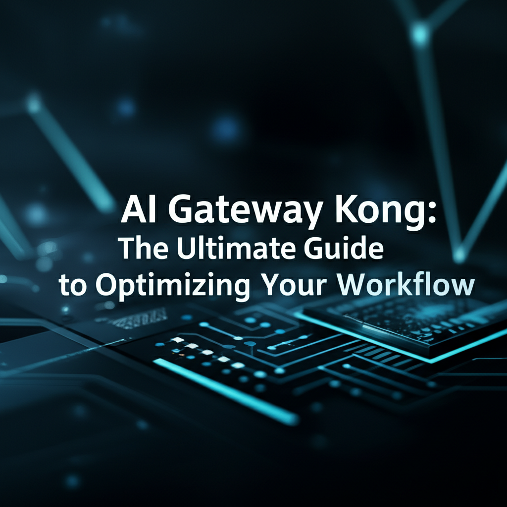 AI Gateway Kong: The Ultimate Guide to Optimizing Your Workflow