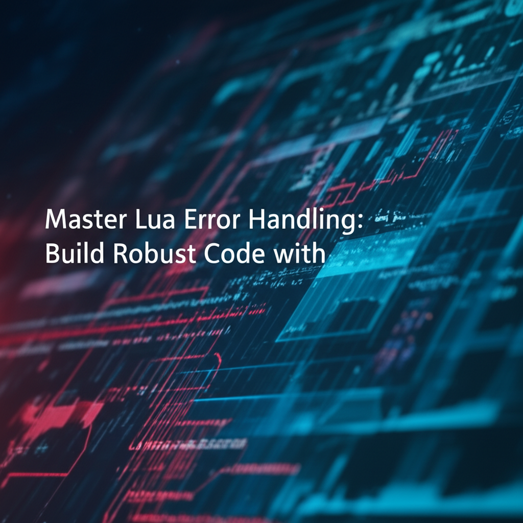 Master Lua Error Handling: Build Robust Code with Expert Tips