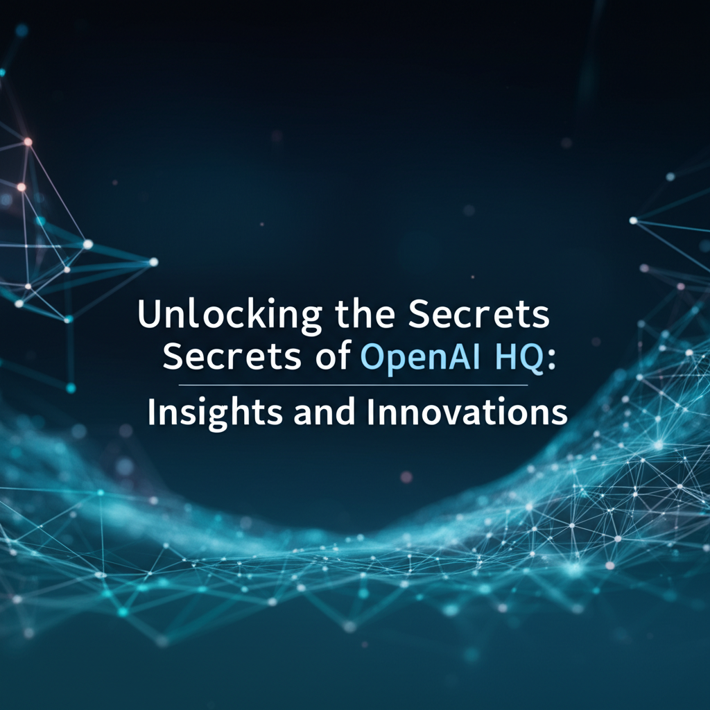 Unlocking the Secrets of OpenAI HQ: Insights and Innovations