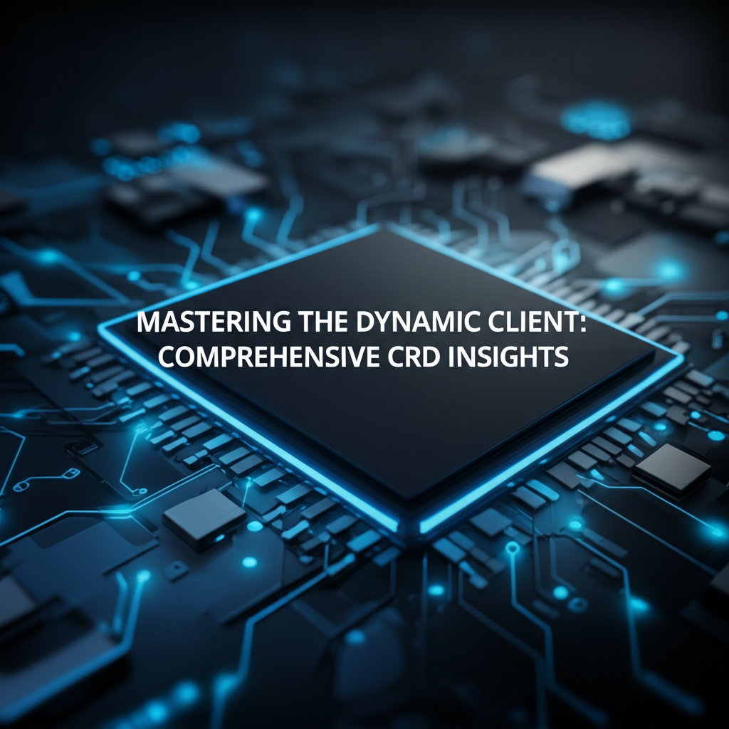 Mastering the Dynamic Client: Comprehensive CRD Insights