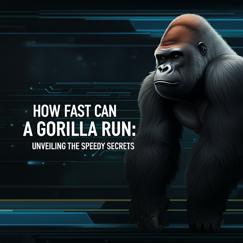 How Fast Can a Gorilla Run: Unveiling the Speedy Secrets