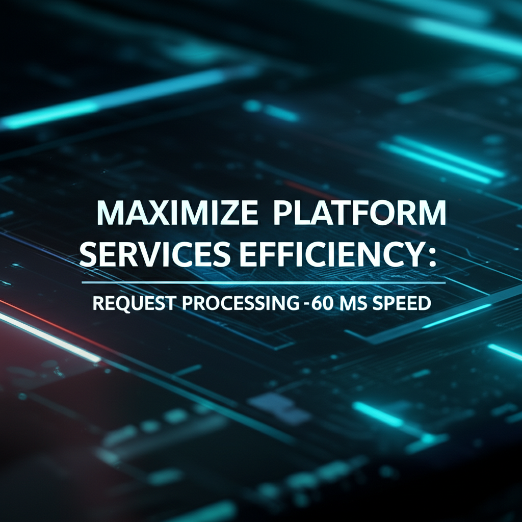 Maximize Platform Services Efficiency: Request Processing - 60 ms Speed