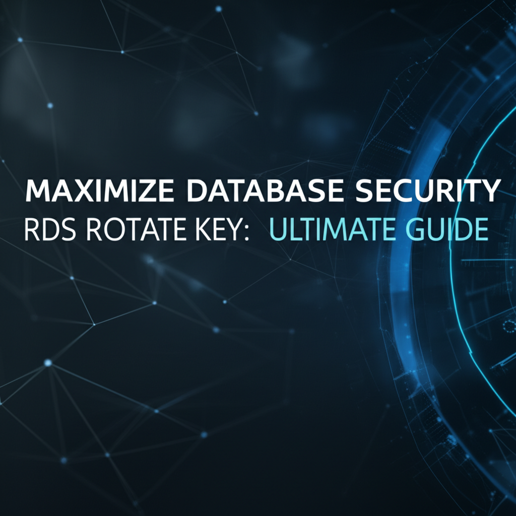 Maximize Database Security with RDS Rotate Key: Ultimate Guide