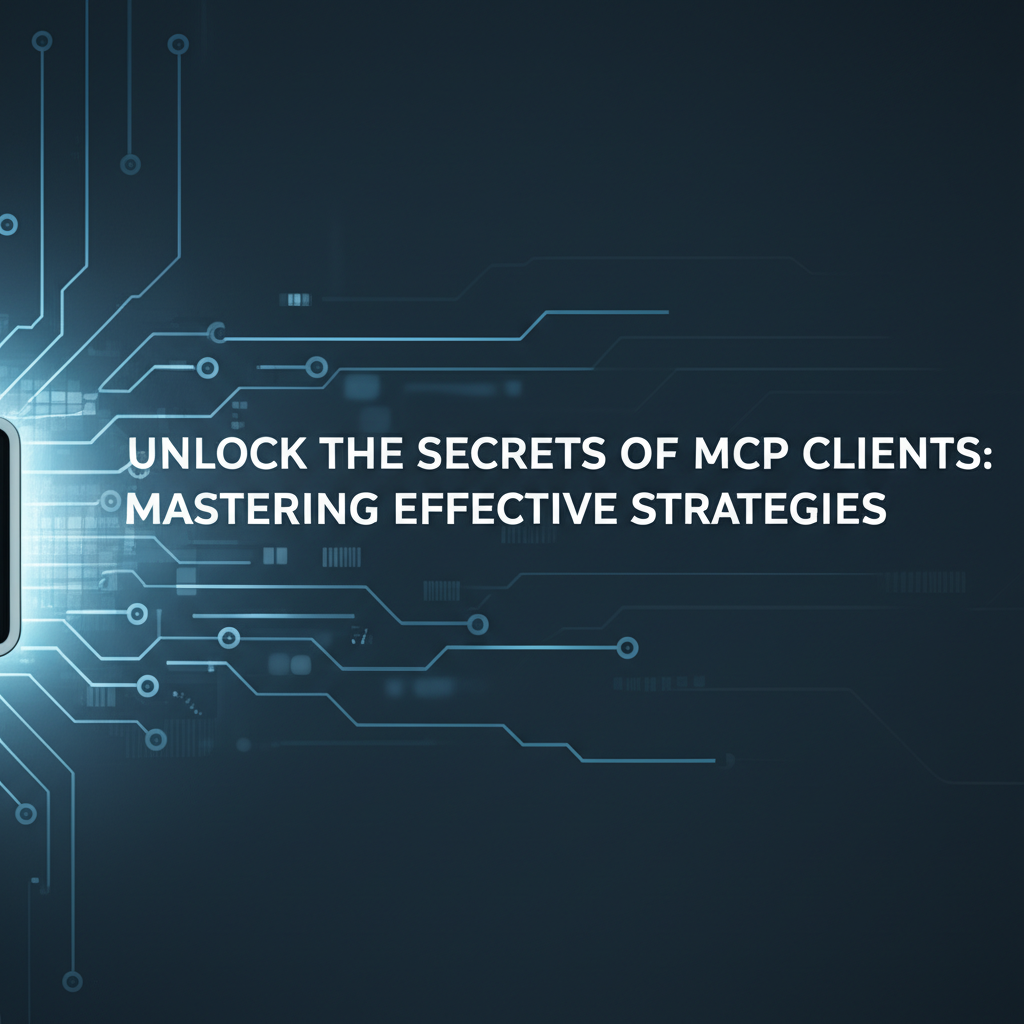 Unlock the Secrets of MCP Clients: Mastering Effective Strategies