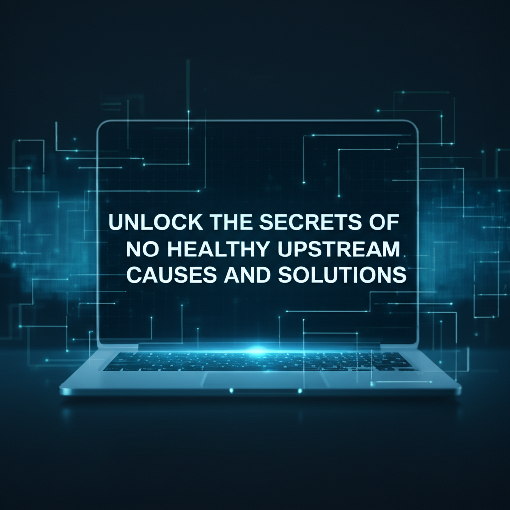 Unlock the Secrets of No Healthy Upstream: Causes and Solutions