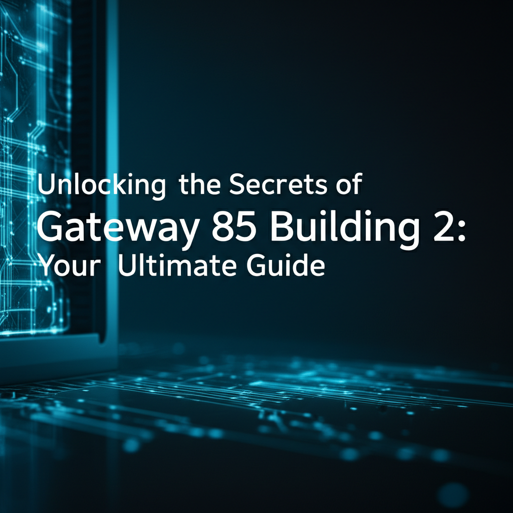 Unlocking the Secrets of Gateway 85 Building 2: Your Ultimate Guide