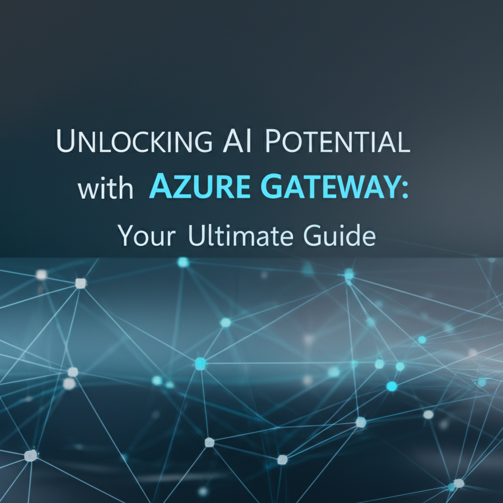 Unlocking AI Potential with Azure Gateway: Your Ultimate Guide