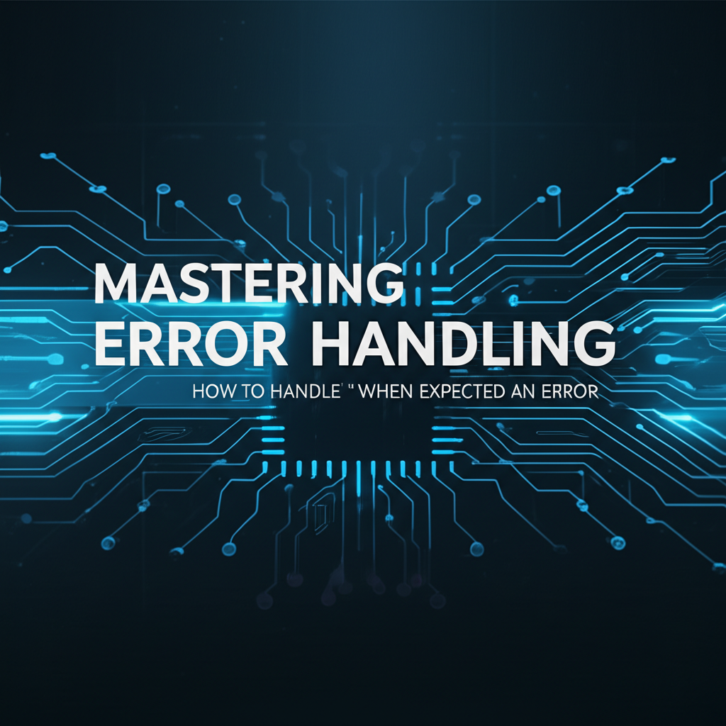 Mastering Error Handling: How to Handle 'nil' When Expected an Error