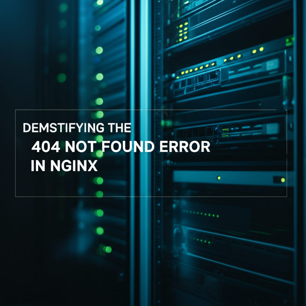 Demystifying the 404 Not Found Error in Nginx: What It Means and How to Fix It