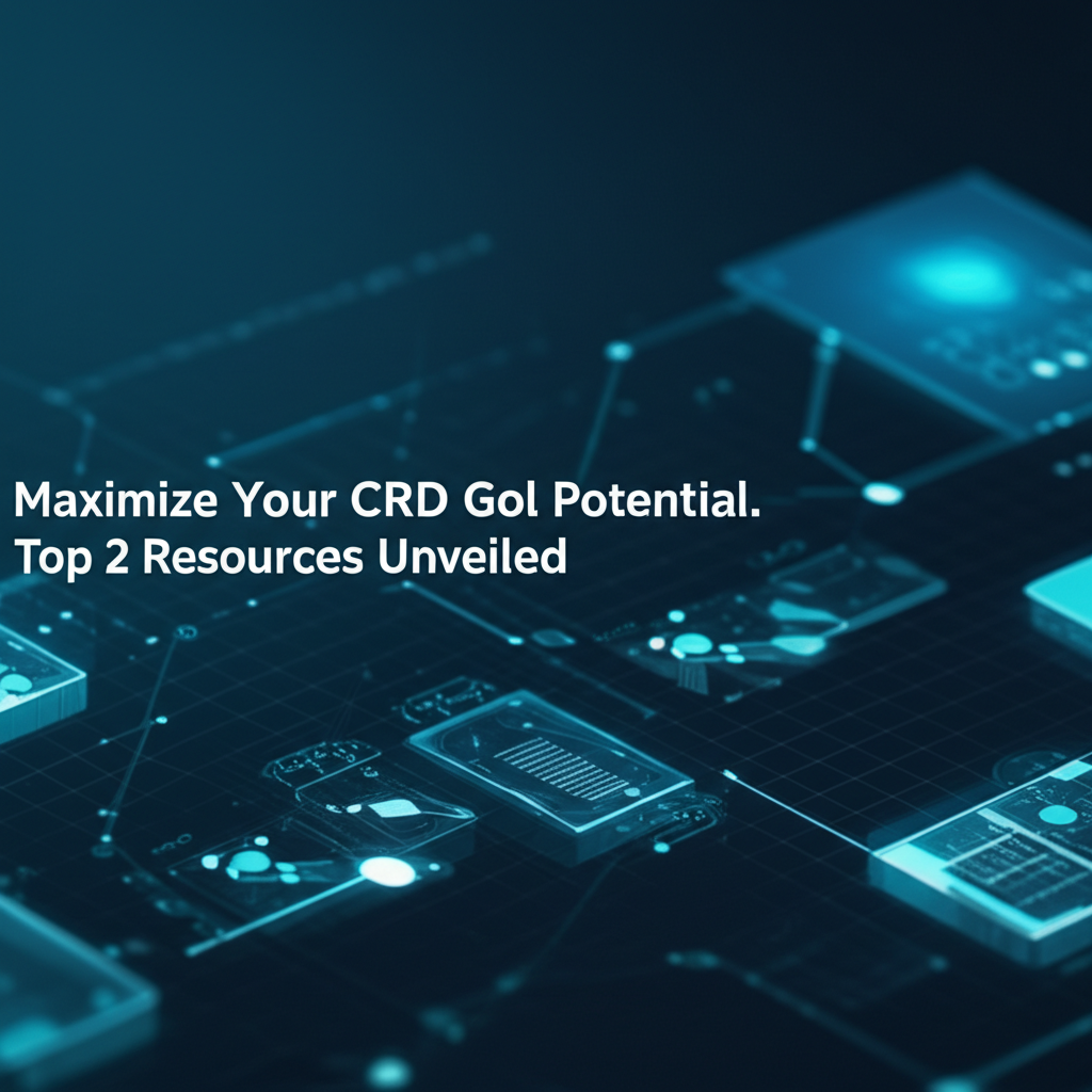 Maximize Your CRD Gol Potential: Top 2 Resources Unveiled