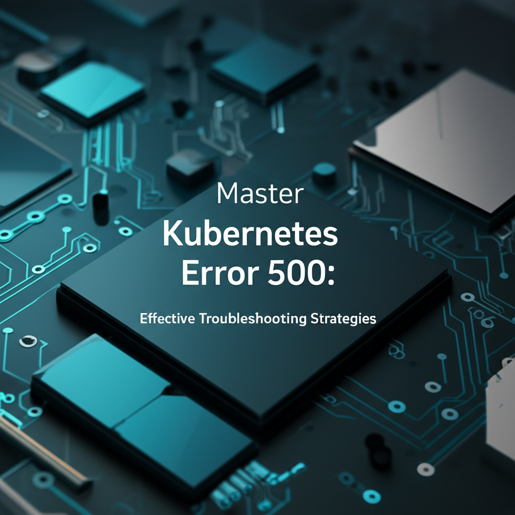 Master Kubernetes Error 500: Effective Troubleshooting Strategies