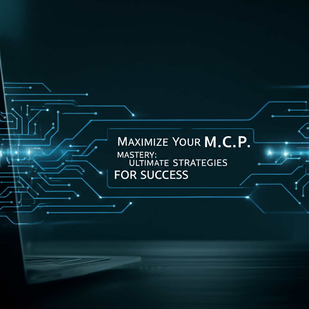 Maximize Your M.C.P. Mastery: Ultimate Strategies for Success