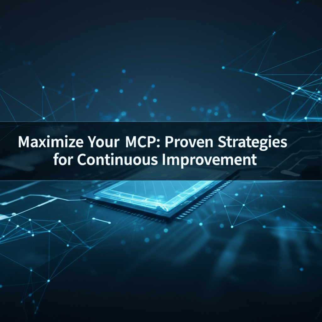 Maximize Your MCP: Proven Strategies for Continuous Improvement