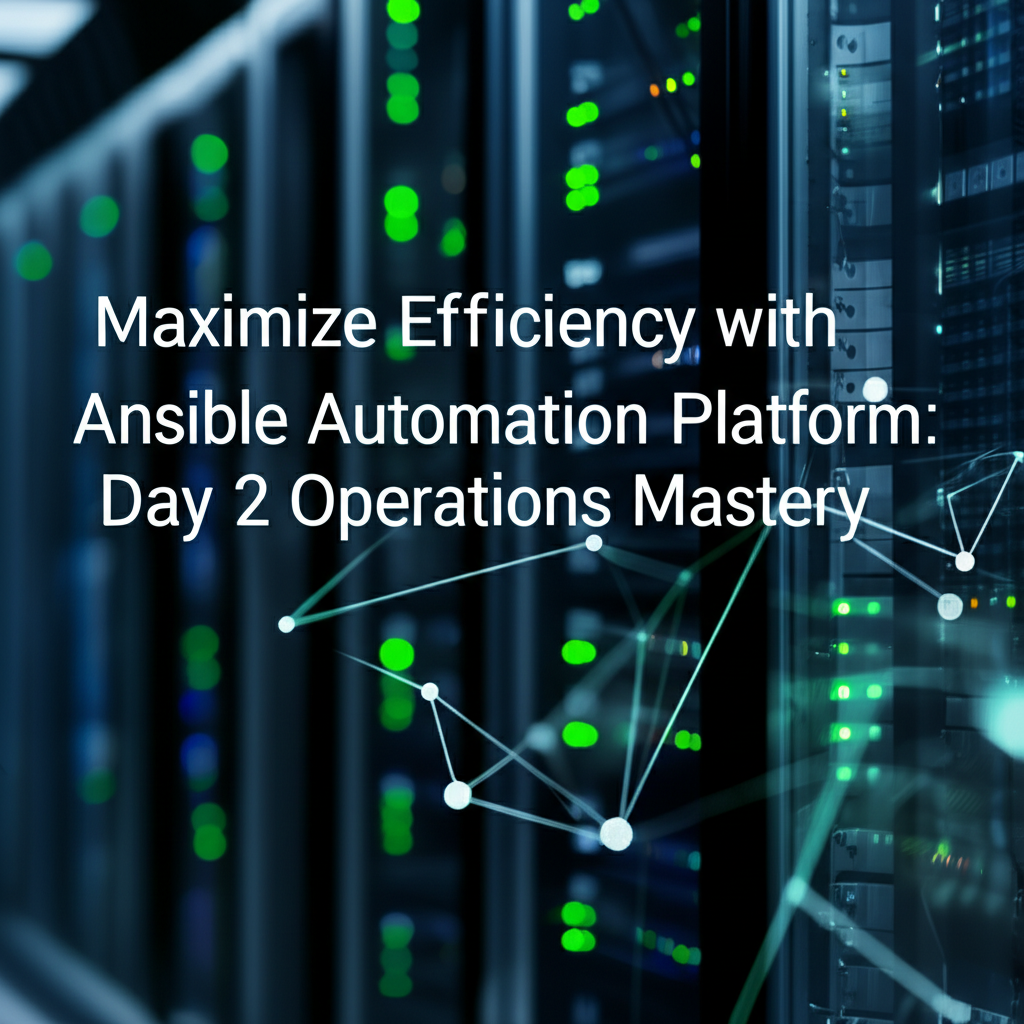 Maximize Efficiency with Ansible Automation Platform: Day 2 Operations Mastery