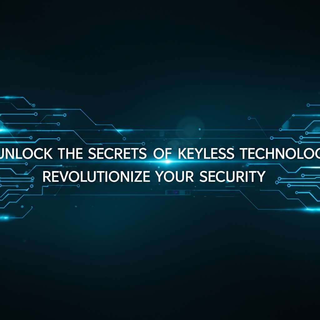 Unlock the Secrets of Keyless Technology: Revolutionize Your Security