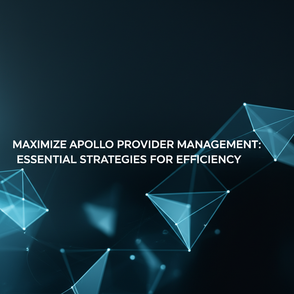 Maximize Apollo Provider Management: Essential Strategies for Efficiency