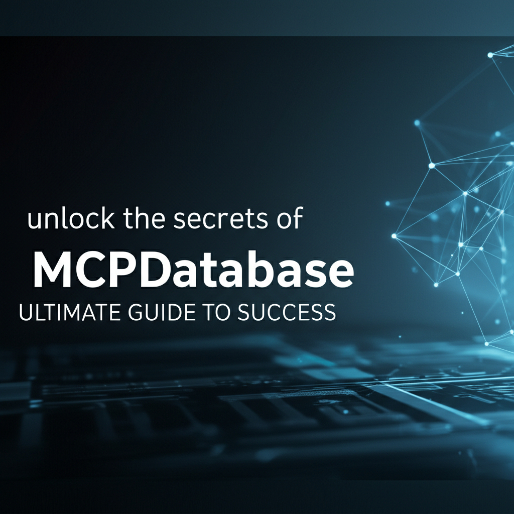 Unlock the Secrets of MCPDatabase: Ultimate Guide to Success