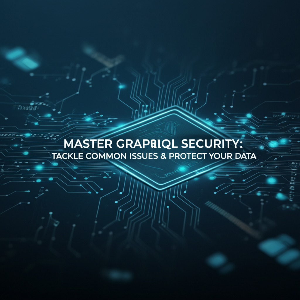Master GraphQL Security: Tackle Common Issues & Protect Your Data
