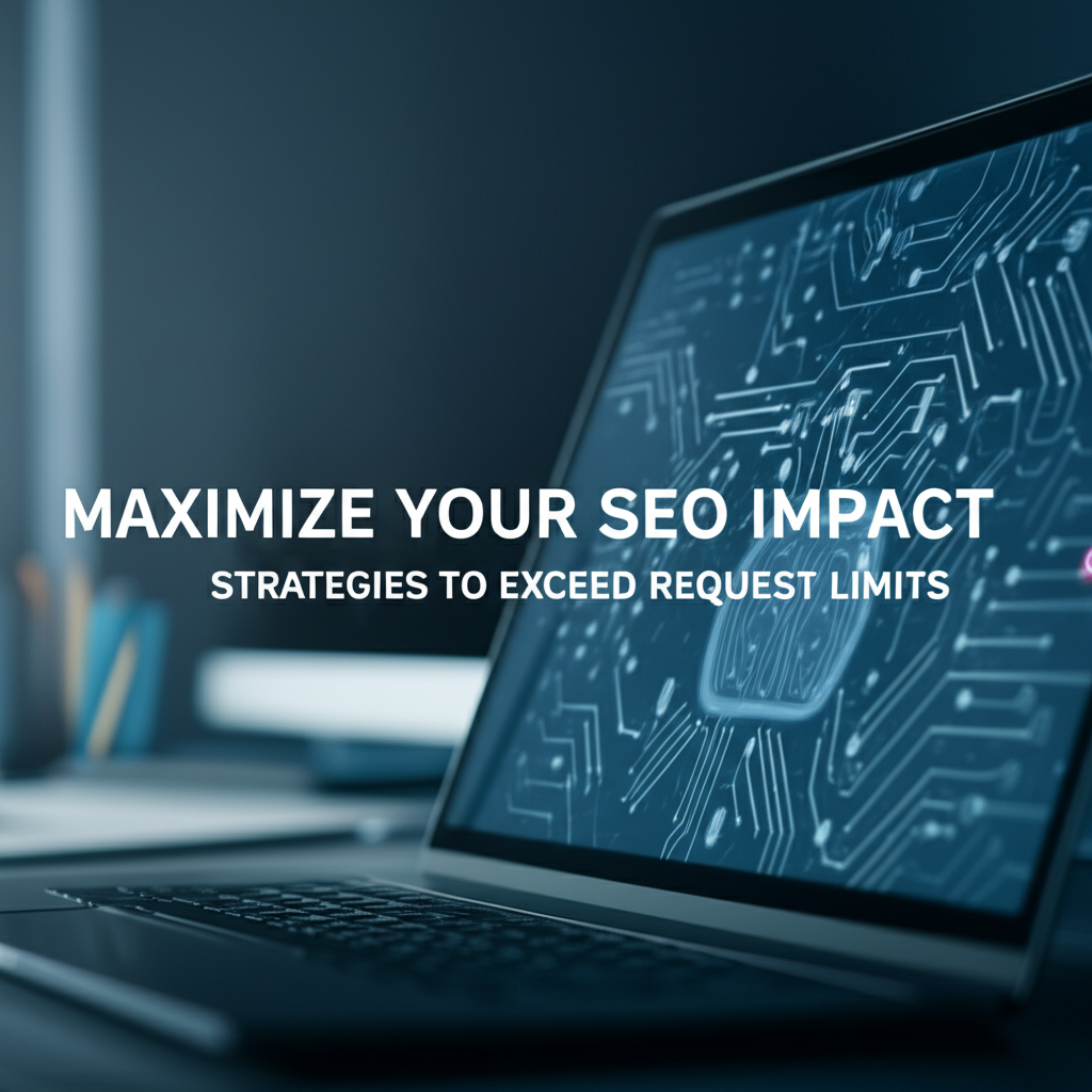 Maximize Your SEO Impact: Strategies to Exceed Request Limits