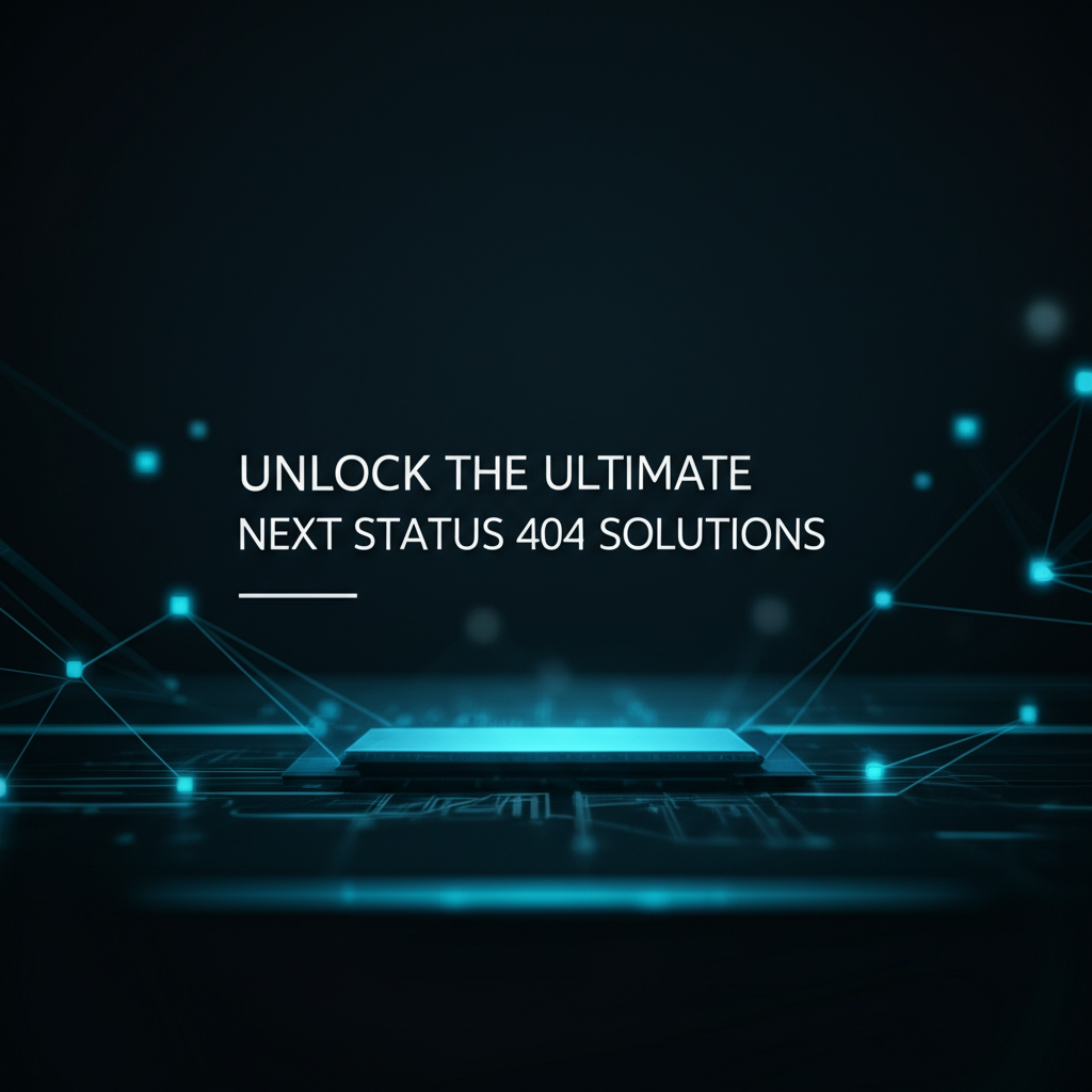 Unlock the Ultimate Next Status 404 Solutions