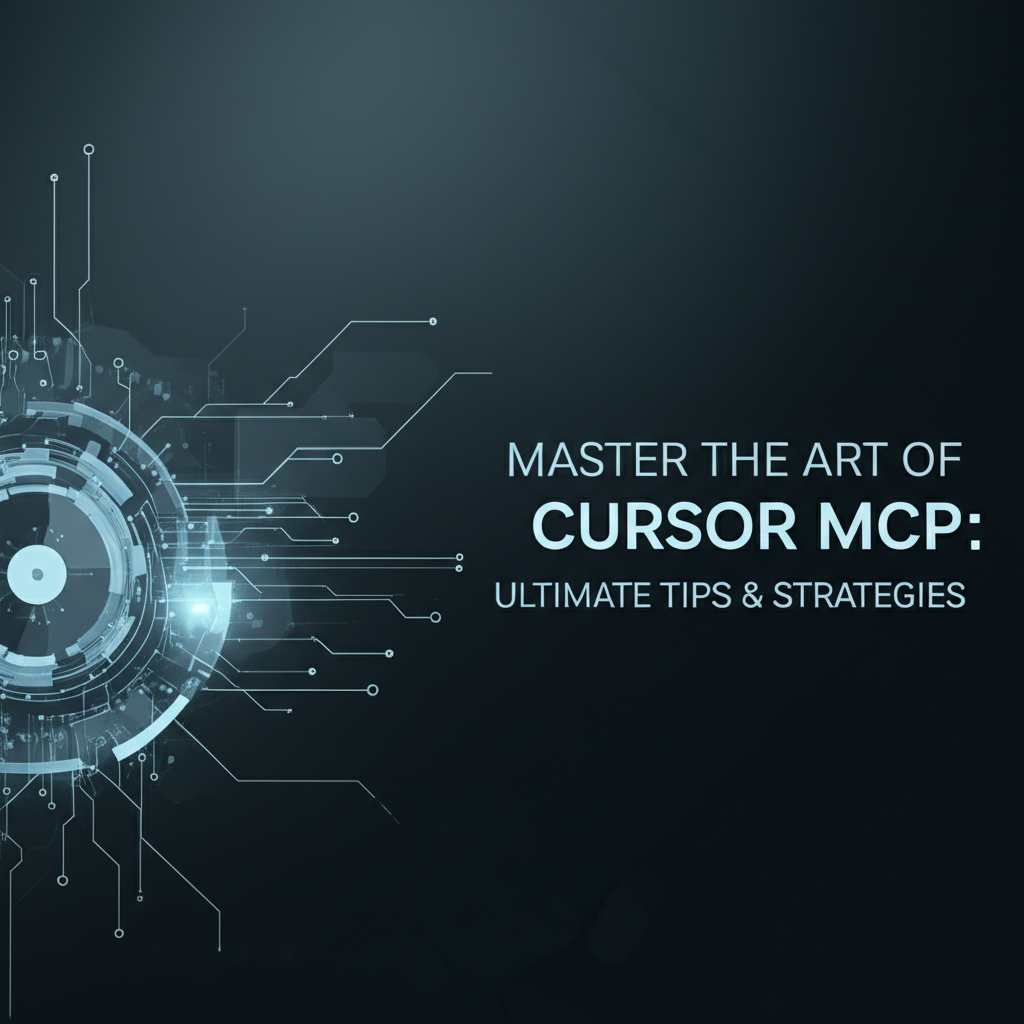 Master the Art of Cursor MCP: Ultimate Tips & Strategies