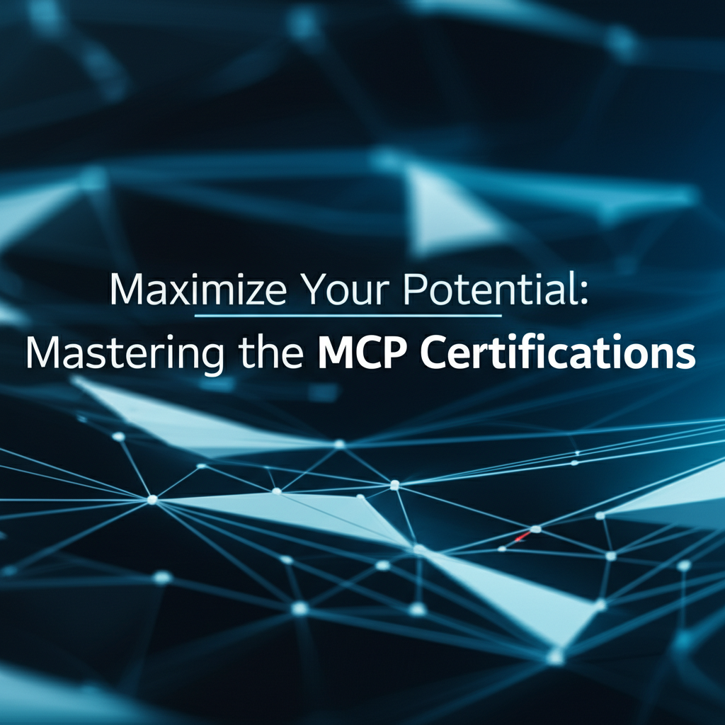 Maximize Your Potential: Mastering the MCP Certifications