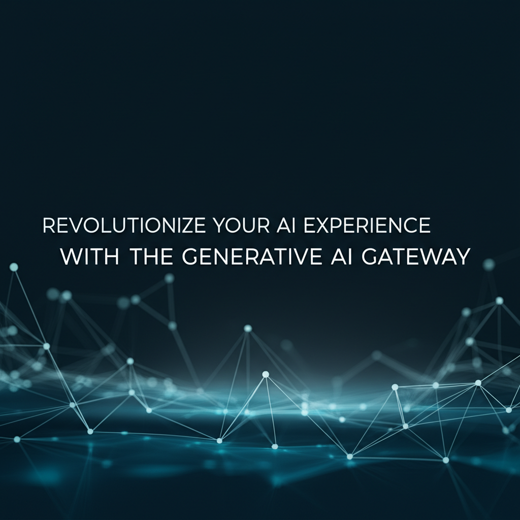 Revolutionize Your AI Experience with the Generative AI Gateway