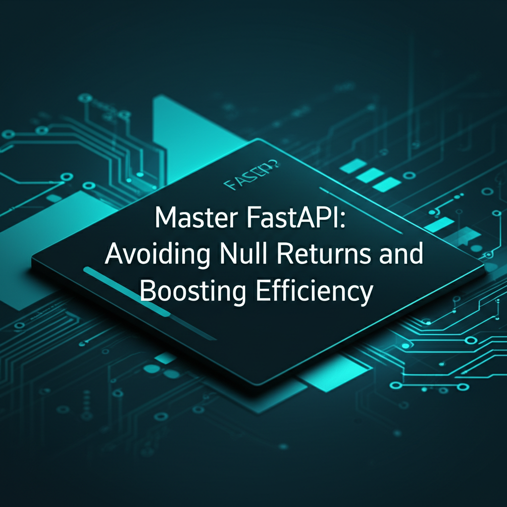 Master FastAPI: Avoiding Null Returns and Boosting Efficiency