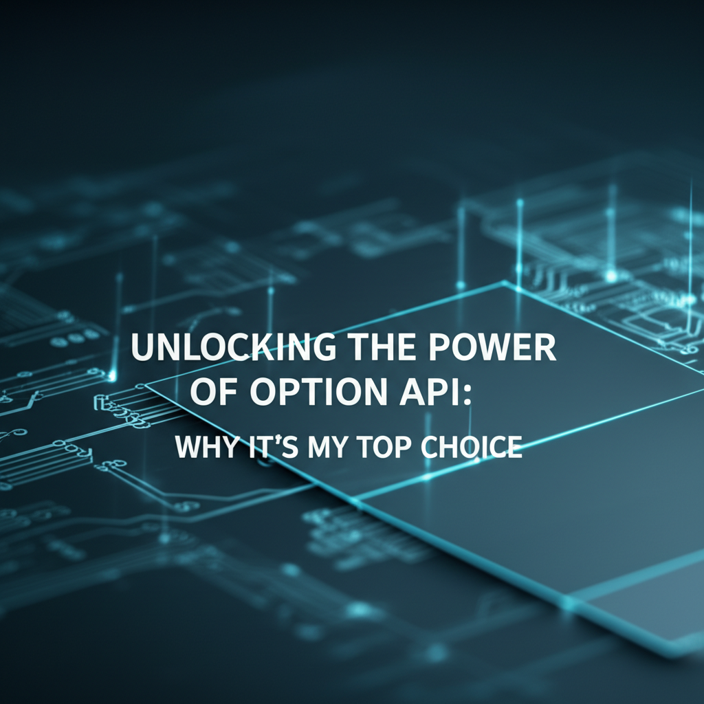 Unlocking the Power of Option API: Why It's My Top Choice