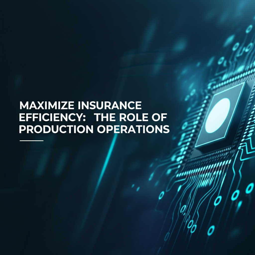 Maximize Insurance Efficiency: The Role of Production Operations