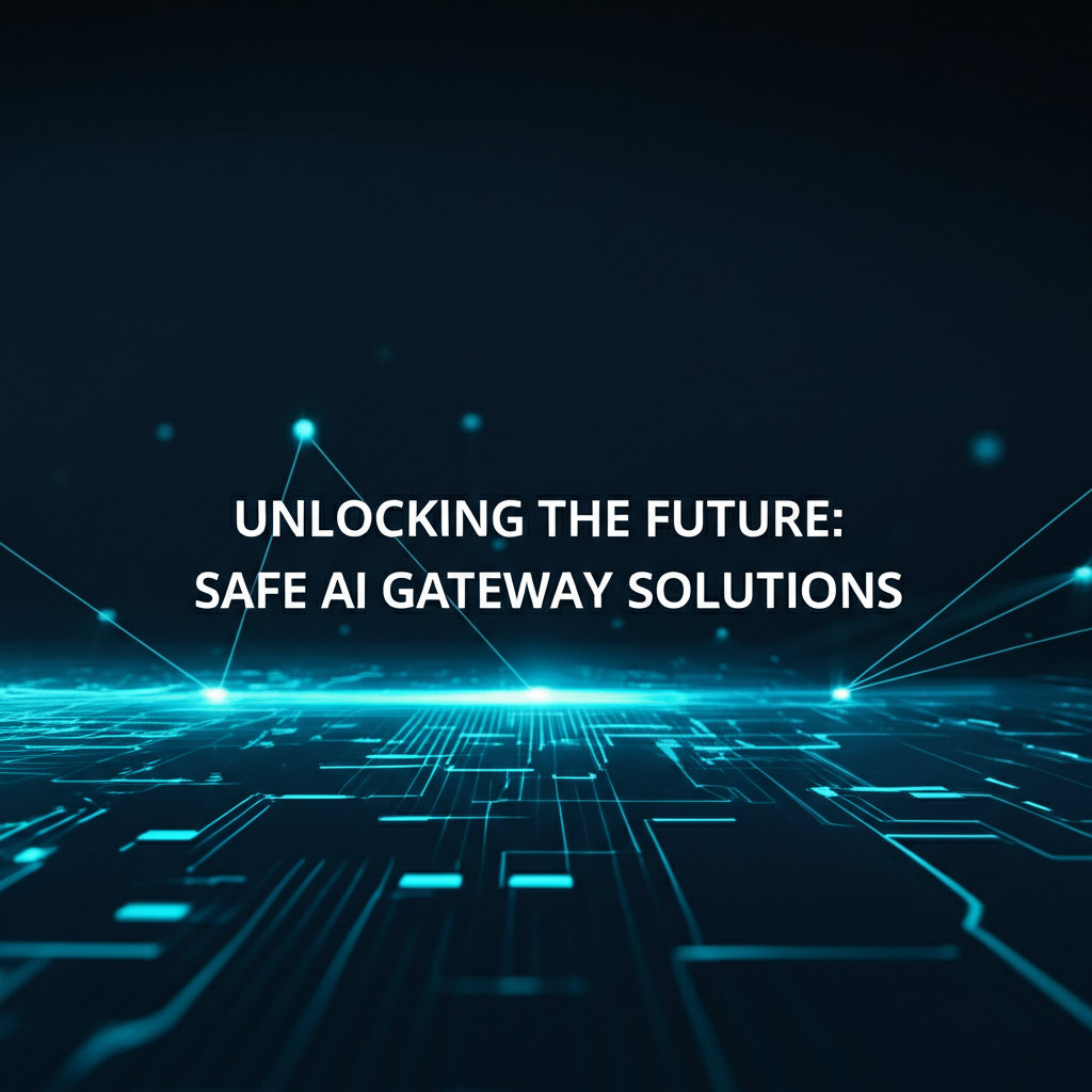 Unlocking the Future: Safe AI Gateway Solutions Explained