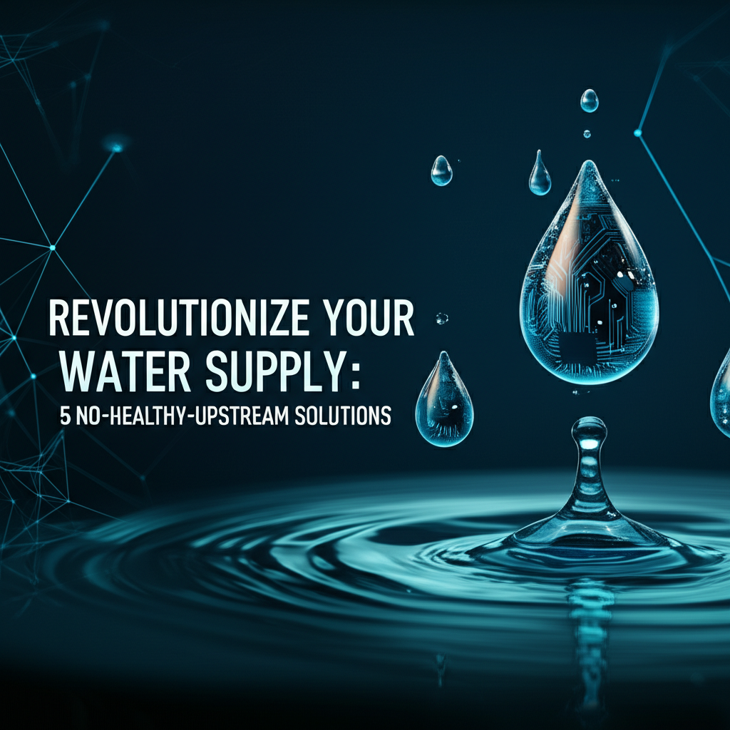 Revolutionize Your Water Supply: 5 No-Healthy-Upstream Solutions