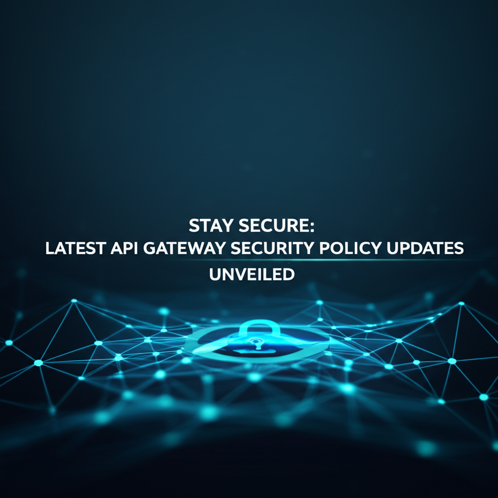 Stay Secure: Latest API Gateway Security Policy Updates Unveiled