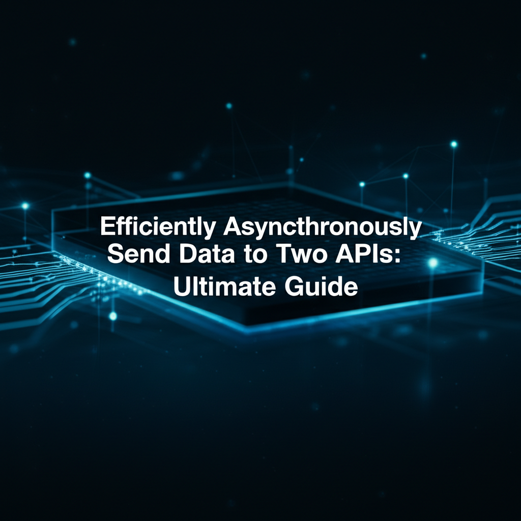 Efficiently Asynchronously Send Data to Two APIs: Ultimate Guide