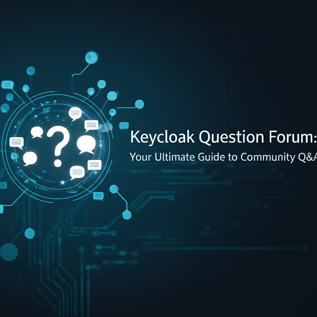 Keycloak Question Forum: Your Ultimate Guide to Community Q&A