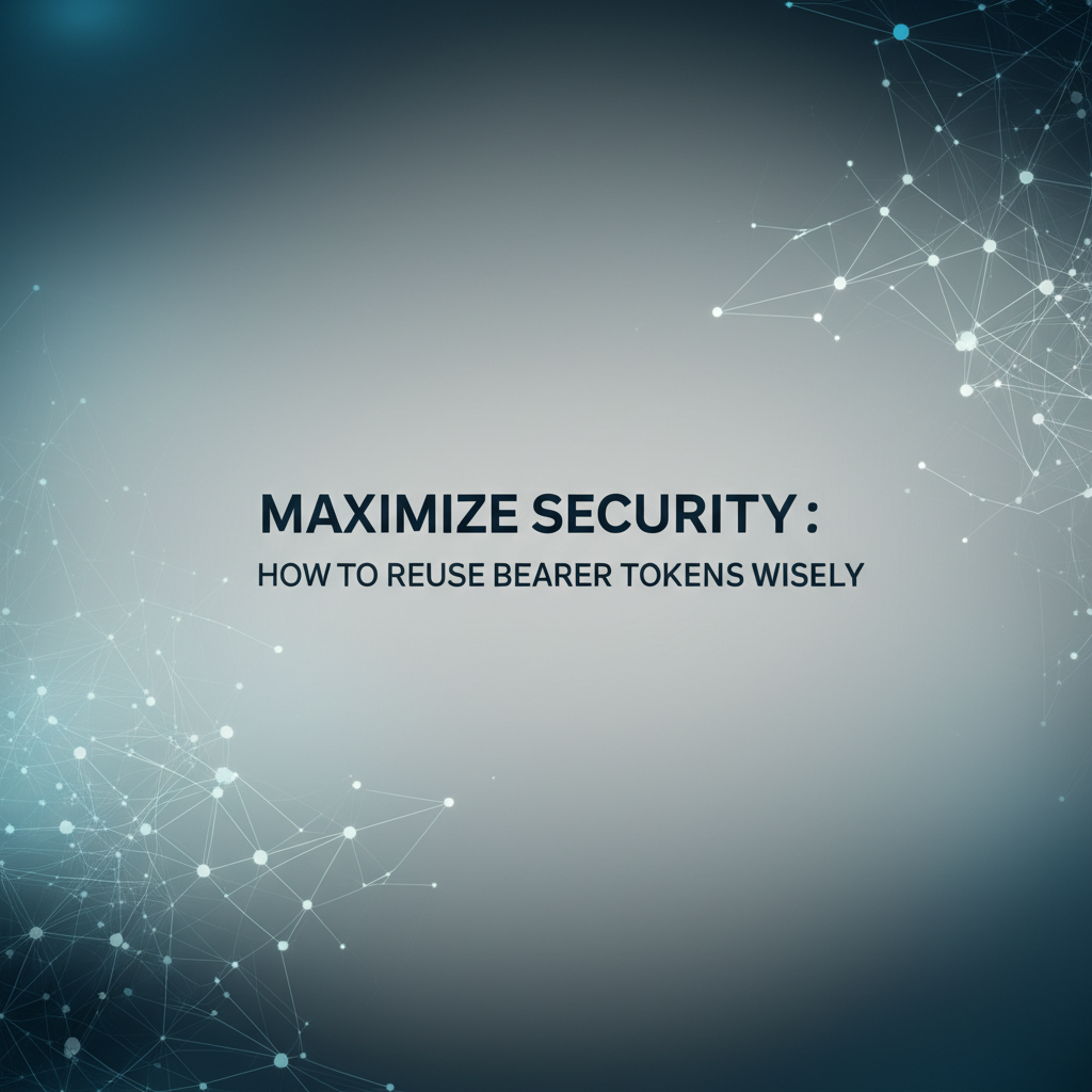 Maximize Security: How to Reuse Bearer Tokens Wisely