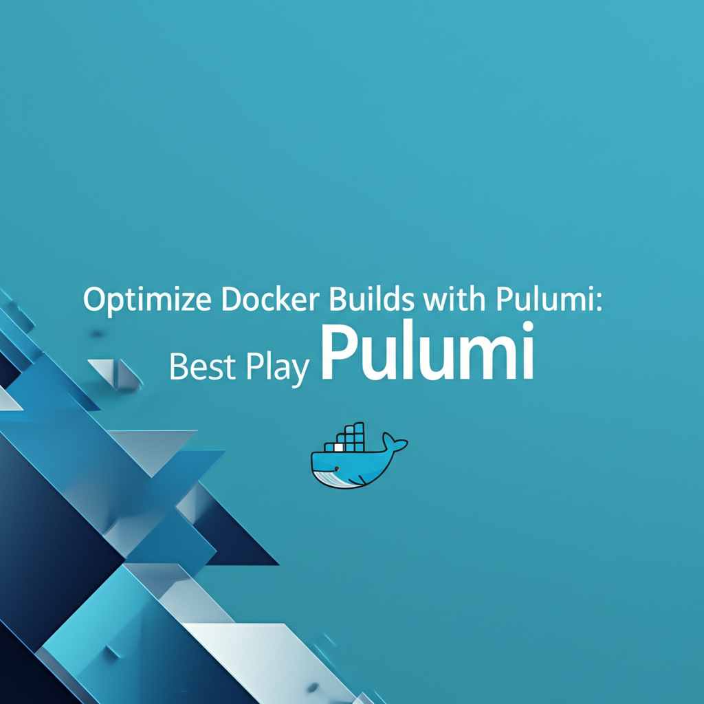 Optimize Docker Builds with Pulumi: Best Practices Inside