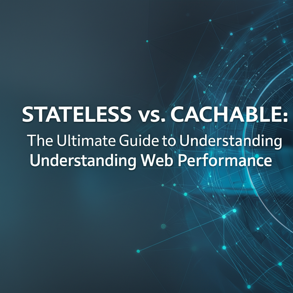 Stateless vs Cacheable: The Ultimate Guide to Understanding Web Performance