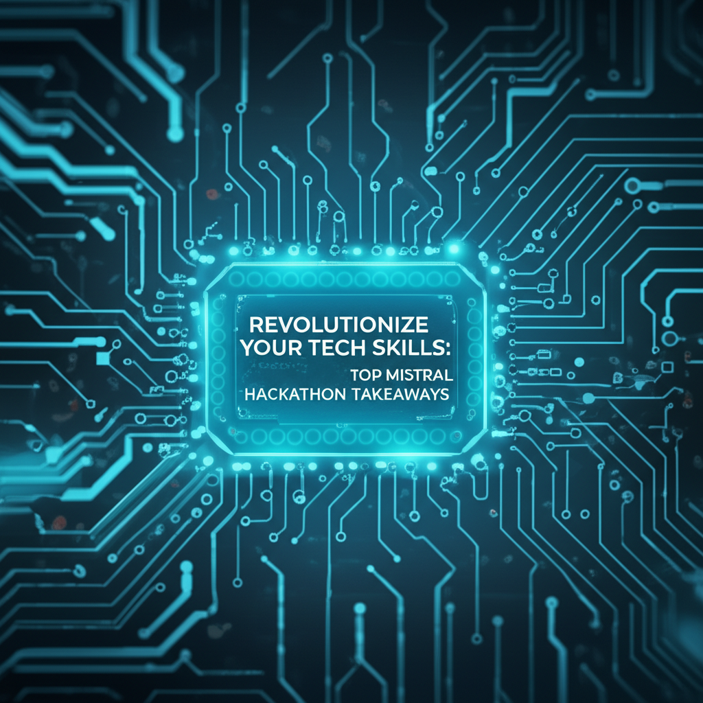 Revolutionize Your Tech Skills: Top Mistral Hackathon Takeaways