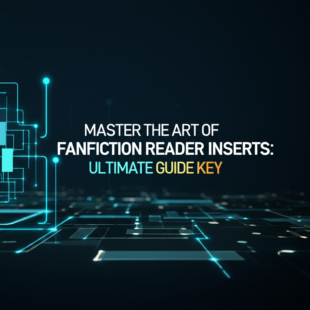 Master the Art of Fanfiction Reader Inserts: Ultimate Guide Key