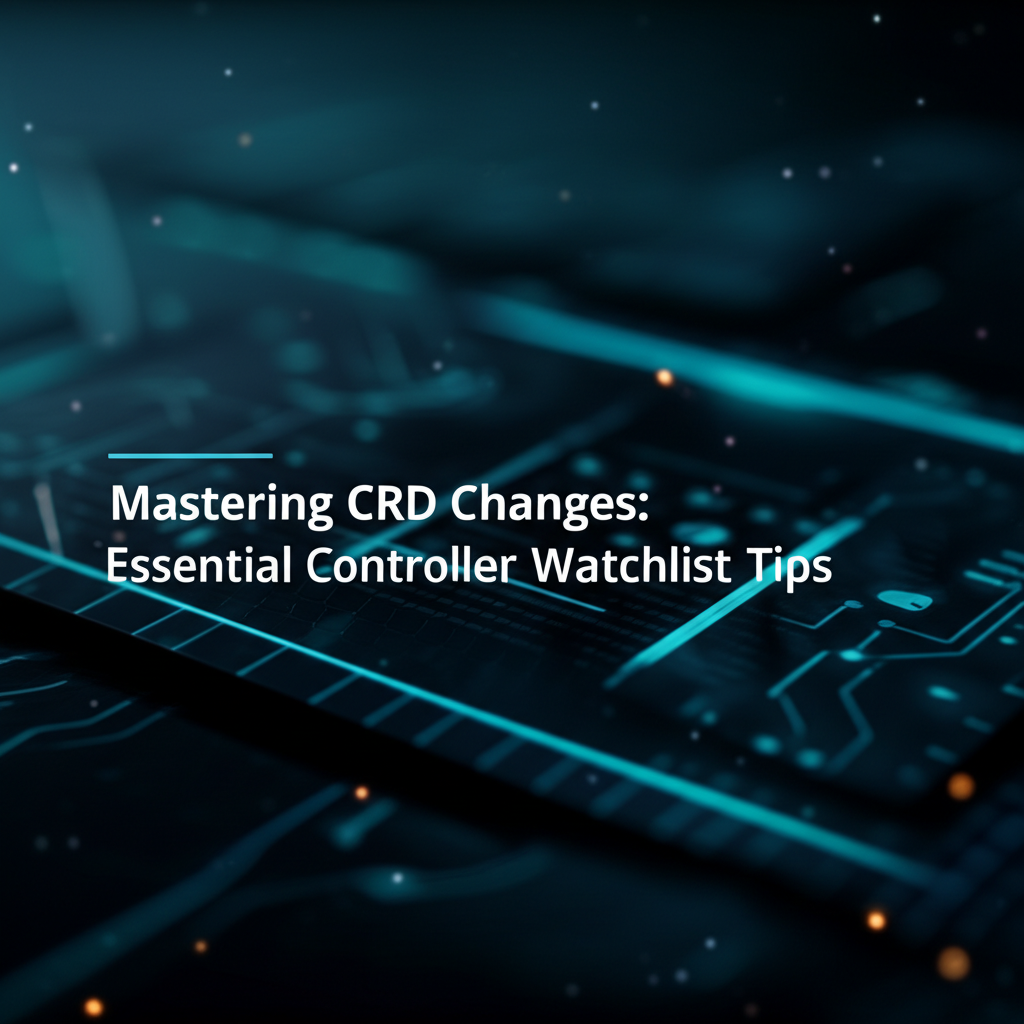 Mastering CRD Changes: Essential Controller Watchlist Tips