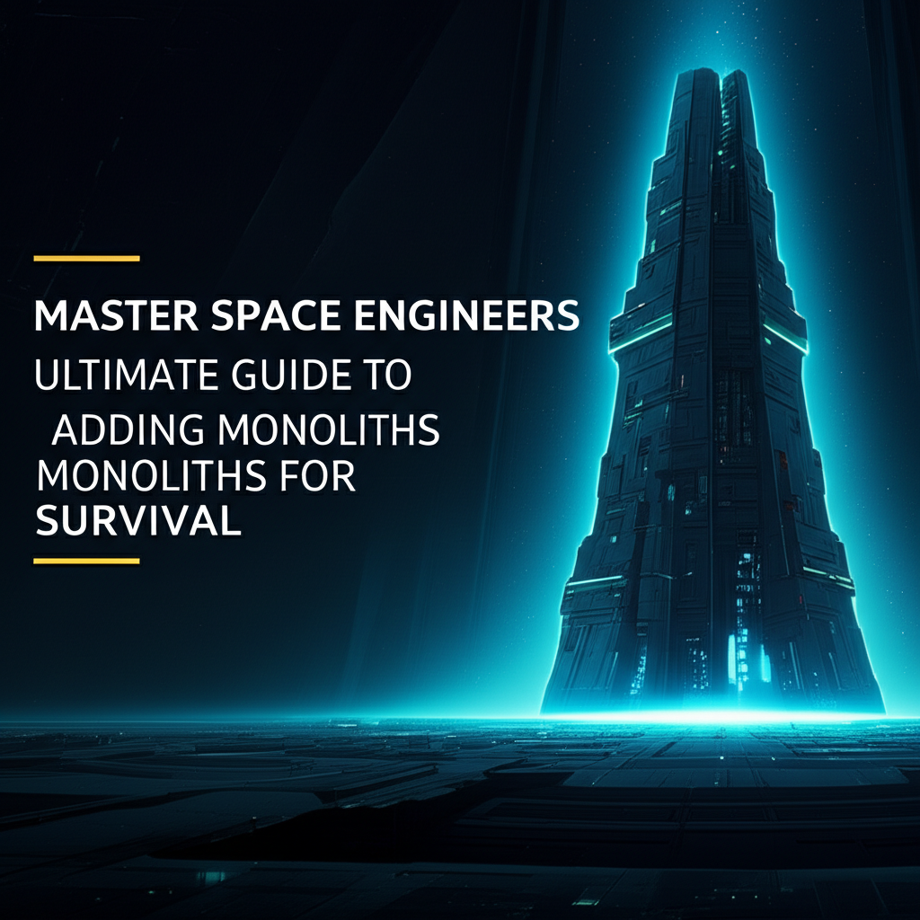 Master Space Engineers: Ultimate Guide to Adding Monoliths for Survival