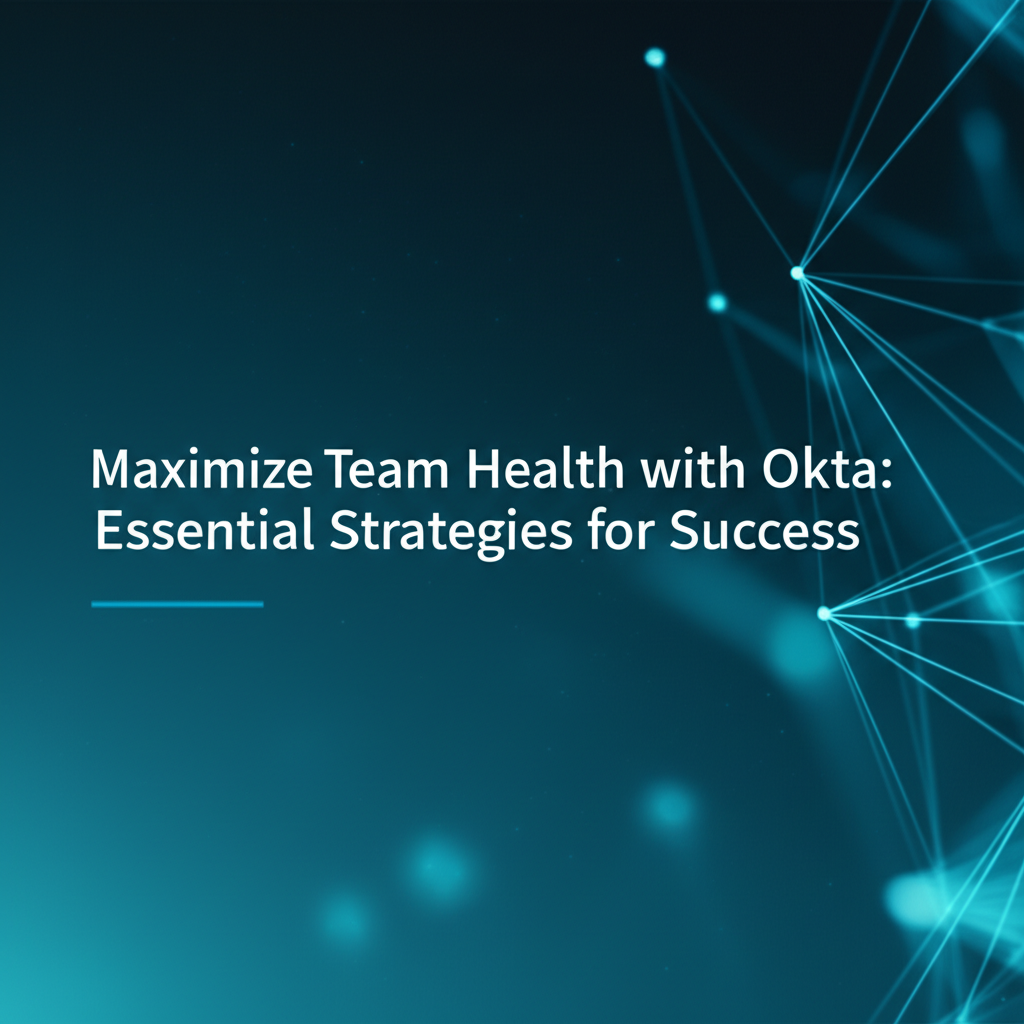 Maximize Team Health with Okta: Essential Strategies for Success