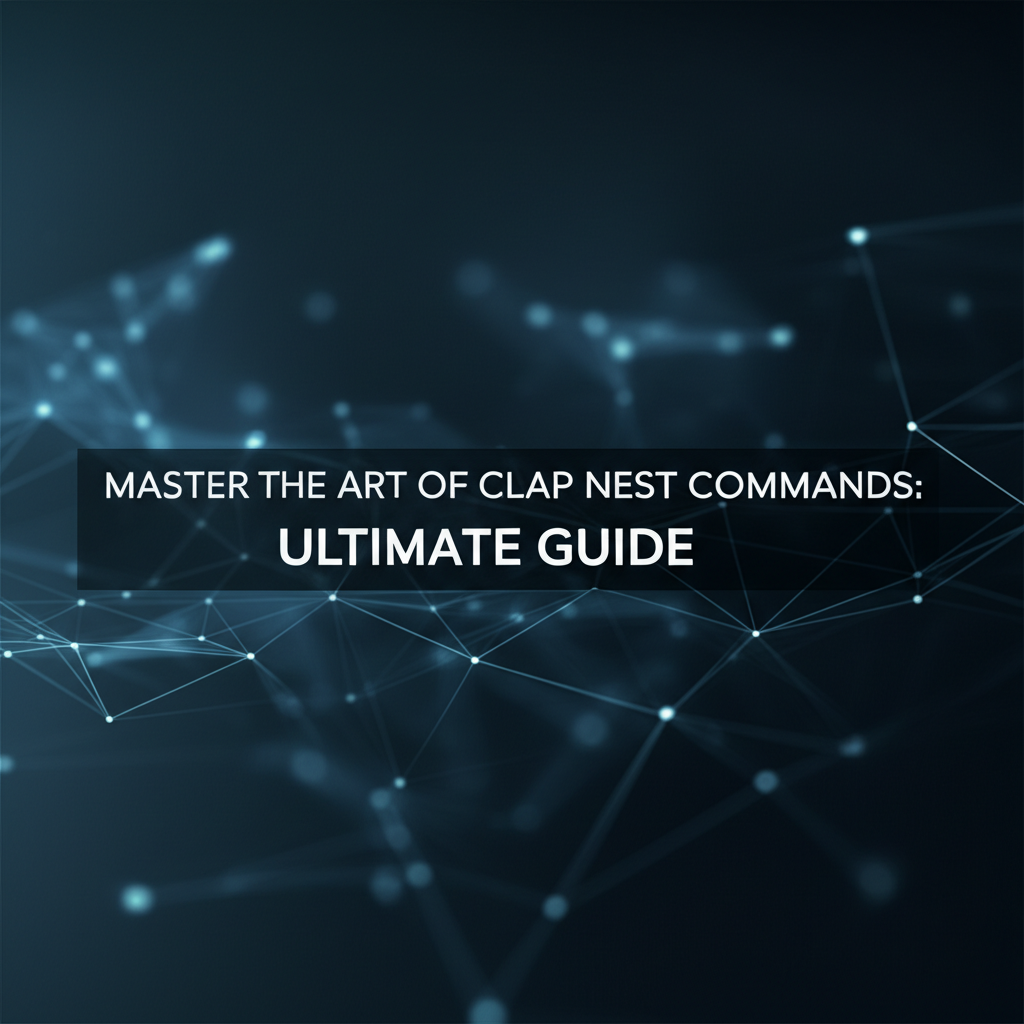 Master the Art of Clap Nest Commands: Ultimate Guide