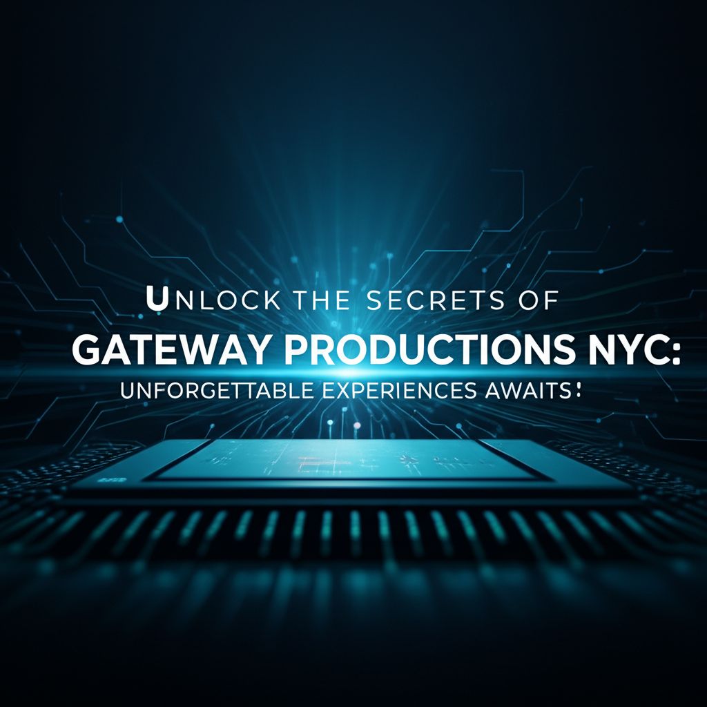 Unlock the Secrets of Gateway Productions NYC: Unforgettable Experiences Awaits!