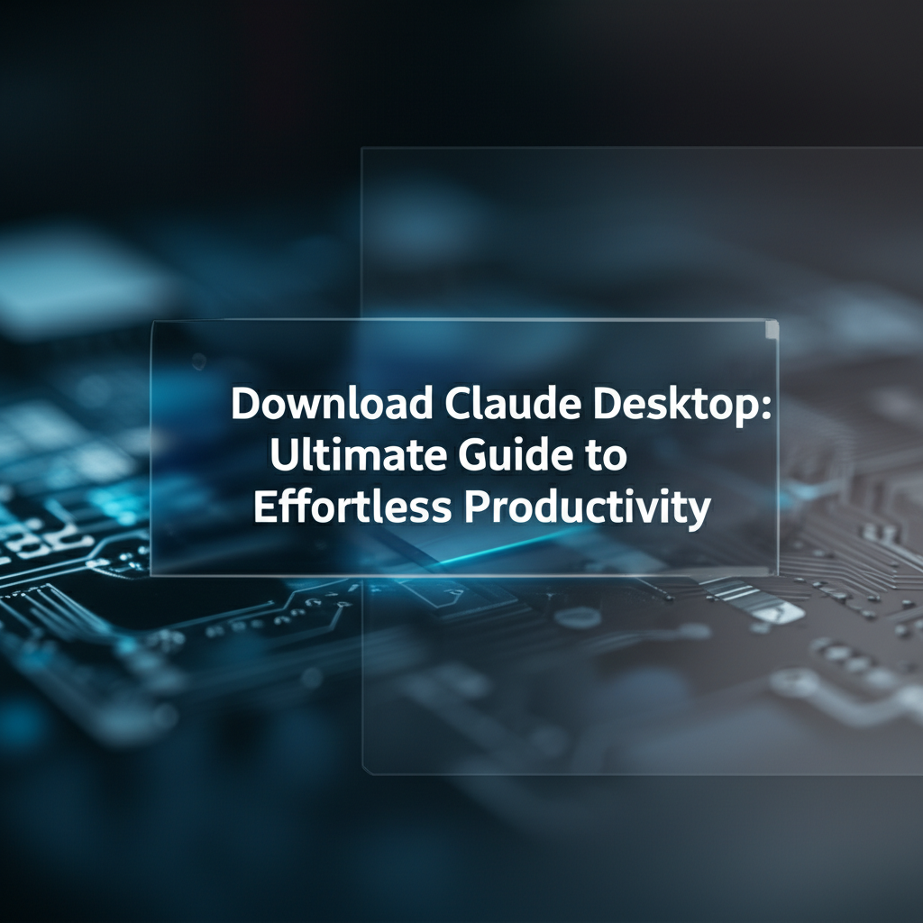 Download Claude Desktop: Ultimate Guide to Effortless Productivity